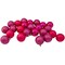 Northlight Shatterproof 4-Finish Christmas Ball Ornaments - 2.5" (60mm) - Magenta Pink - 24ct